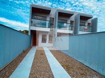 Casa · 76m² · 2 Quartos · 2 Vagas · Sobrado Geminado em Reta, São Francisco do Sul/SC