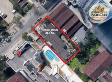 fa895451311d537f5b0e38e2e5cef6a6ce7206bd · Terreno à venda, 621 m² por R$ 1.900.000,00 - Centro - Joinville/SC