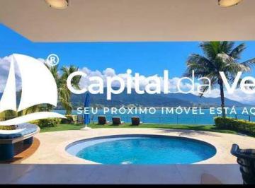 Casa · 500m² · 4 Quartos · 5 Vagas · LINDA CASA NA COSTEIRA COM ACESSO AO MAR E A 50M DA PRAIA.