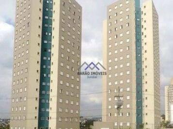eefafc67c201dfb78e4c1f43102a3eb7d5bca763 · Apartamento com 2 dormitórios à venda, 49 m² por R$ 280.000,00 - Nova Cidade Jardim - Jundiaí/SP