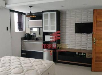 5b74d87d7b9862cc90bbbb7e179ea6b38503ba5f · Lindo Studio à venda, Mobiliado, 30 m² por R$ 290.000 - José Menino - Santos/SP