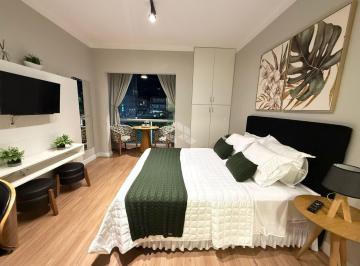 Apartamento · 27m² · 1 Quarto · Loft de 1 dormitório finamente mobiliado no Centro de Capão da Canoa