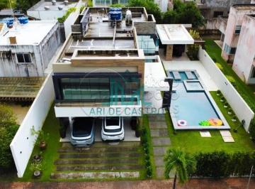 Casa · 376m² · 5 Quartos · 2 Vagas · Casa de Alto Padrão com 5 Suítes 376m² na Garça Torta - Maceió Alagoas