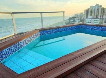 132bb3fa5f7b5d844b4a2d881cc2a4ac664ed2db · Cobertura com 5 dormitórios Frente Mar com Piscina Privativa por apenas R$ 1.900.000 - Aviação - Pra