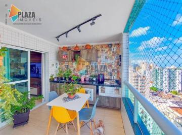 b70e3640837978ebbc7e37b326162e69bc1186c8 · Apartamento à venda, 120 m² por R$ 1.200.000,00 - Canto do Forte - Praia Grande/SP