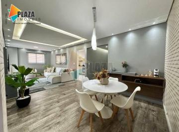 Apartamento · 126m² · 3 Quartos · 2 Vagas · Apartamento com 3 dormitórios à venda, 126 m² por R$ 1.150.000,00 - Vila Guilhermina - Praia Grande/