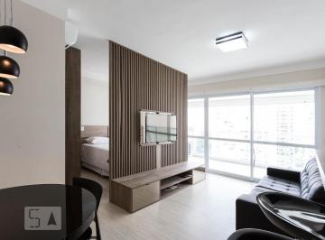Apartamento · 50m² · 1 Quarto · 1 Vaga · Apartamento para Aluguel - Brooklin, 1 Quarto, 50 m² - São Paulo