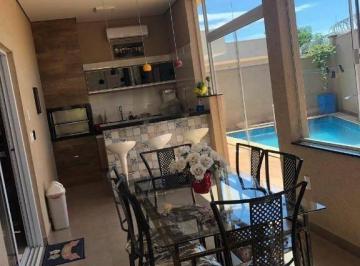 Área de Churrasco · Casa em Condomínio Fechado à Venda de 03 Suítes no Bairro Quinta da Primavera em Ribeirão Preto com 