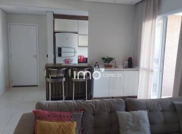 Sala com cozinha integrada · Apartamento com 3 Quartos à Venda, 74 m² - Residencial Yes Ideal - Jundiaí/SP
