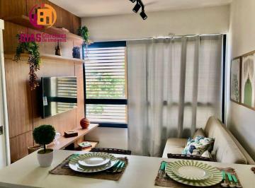 Apartamento · 27m² · 1 Quarto · 1 Vaga · Alugo apartamento primeira Locação na Barra com 1/4, completamente mobiliado e decorado na Barra, Sa