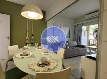 Apartamento · 67m² · 2 Quartos · 1 Vaga · Apartamento térreo e mobiliado no Porto das Dunas com 2 dormitórios