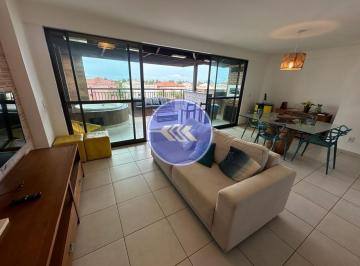 Apartamento · 130m² · 3 Quartos · 2 Vagas · Belíssima cobertura mobiliada no Porto das Dunas com 3 suítes