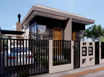 Casa · 93m² · 3 Quartos · 2 Vagas · ENCANTADORA CASA COM 3 DORMITÓRIOS SENDO 1 SUÍTE