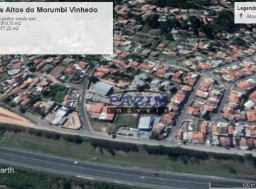 6b3f4958291b4391180d8efc18bc82294bdaa730 · Terreno à venda, 1019 m² - Altos do Morumbi - Vinhedo/SP