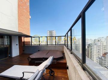 Apartamento · 170m² · 2 Quartos · 2 Vagas · Cobertura com vista panorâmica do Jardim América em edifício assinado por João Armentano