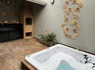 Casa · 134m² · 3 Quartos · 2 Vagas · Casa Geminada em Vilamar - Praia Grande, SP