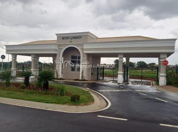 Terreno · 299m² · Terreno à venda no Condomínio Royal Garden, Parque Brasil 500, Paulínia