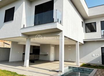 Casa · 221m² · 3 Quartos · 4 Vagas · Casa nova em condomínio para venda em Valinhos S.P.
