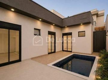 0 · Casa à venda, 3 suítes e piscina - Residencial Club Portinari - Paulínia/SP