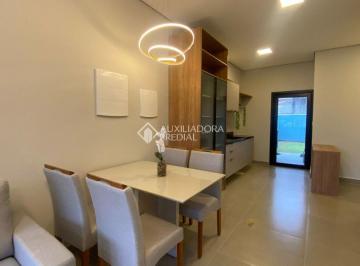 Casa · 97m² · 3 Quartos · 1 Vaga · 3 dormitórios, suíte, sacada, churrasqueira e pátio
