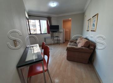 Apartamento · 32m² · 1 Quarto · 1 Vaga · Flat no Jardins na Rua da Consolação disponível para locação com 32m² e 1 vaga