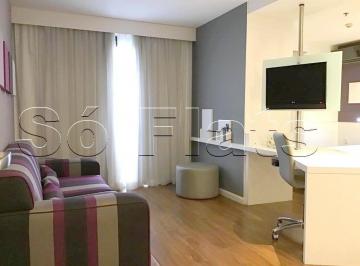Apartamento · 33m² · 1 Quarto · 1 Vaga · Fla para locação muito bem localizado no cruzamento da Av Brigadeiro L. Antonio e Av Paulista.