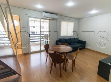 Apartamento · 55m² · 1 Quarto · 1 Vaga · Flat Duplex Life Moema 55m² 1 dormitório 1 vaga para locação entrada imediata.