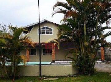 58a524a0bef87deb08822e7e347ea25f4e5ab114 · Chácara com 4 dormitórios à venda, 2800 m² por R$ 740.000,00 - Jaguari - São José dos Campos/SP