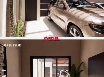Casa · 99m² · 3 Quartos · 2 Vagas · Casa nova no bairro Portal dos Passaros, Repasse de Obra, 03 dormitórios sendo 1 suíte, sala de esta