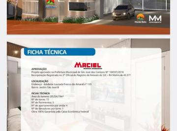Apartamento · 45m² · 2 Quartos · 1 Vaga · Apartamento Padrão em São José dos Campos