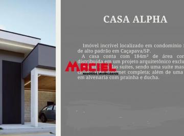 Casa · 185m² · 3 Quartos · 4 Vagas · Casa Luxuosa em Caçapava (Santa Monica)