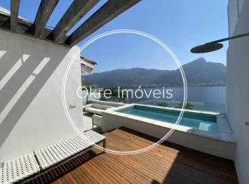 Apartamento · 201m² · 2 Quartos · 1 Vaga · Cobertura Duplex com Vista Lagoa e Cristo, Piscina e Vaga Av. Epitácio Pessoa