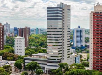 Comercial · 40m² · 1 Vaga · Sala comercial mobiliada para locação no Edifício Torre Marechal em Foz do Iguaçu.