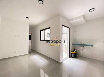 Entrada · Apartamento com 2 dormitórios à venda, 52 m² por R$ 339.000,00 - Vila Príncipe de Gales - Santo Andr