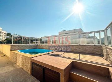 7b6cbc619c4c3695a48b6188a539d2d1b788e594 · Cobertura com 3 dormitórios à venda, 215 m² por R$ 1.100.000,00 - Itaipu - Niterói/RJ