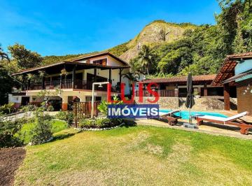 9b0a4ee55954a485c9d8449deb97c7504b21581c · Mansão com vista para o mar com 5 dormitórios à venda, 600 m² por R$ 6.300.000 - Itacoatiara - Niter