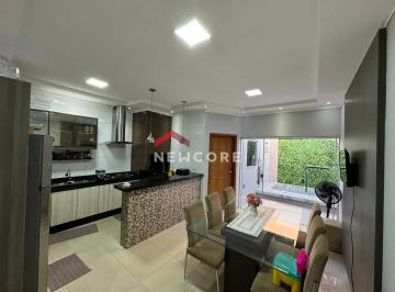 Casa · 100m² · 3 Quartos · 2 Vagas · Casa de condomínio em  Alameda das Rosas - Vila Aurora - Rondonópolis/MT