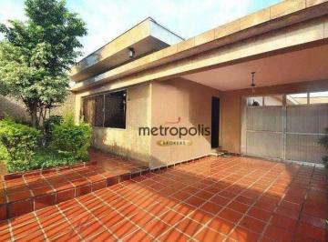 Garagem e Jardim · Casa à venda, 205 m² por R$ 900.000,00 - Utinga - Santo André/SP