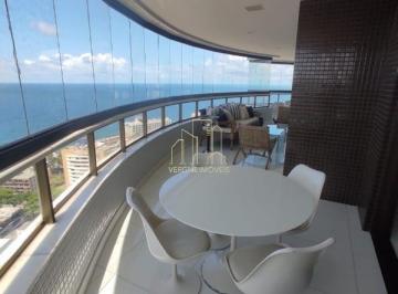Foto 01 · Apartamento alto padrão vista mar decorado e mobiliado com quatro suítes a venda em Ondina