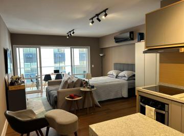 Apartamento de 1 quarto, São Paulo · Apartamento mobiliado no Campo Belo de 42 M² com 1 vaga de garagem.