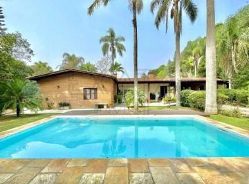 Foto 01 · Imperdível: Casa de luxo em condomínio à venda em Embu das Artes-SP, Moinho Velho, 4 quartos, 2 suít