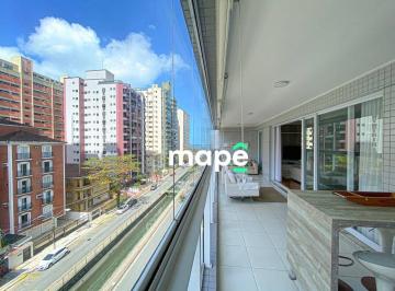 f261f49c09b7dce9ad9f87bf1d140deadb044e99 · Apartamento com 3 dormitórios à venda, 160 m² por R$ 2.700.000,00 - Embaré - Santos/SP