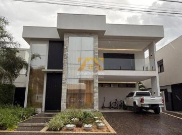 Casa · 416m² · 4 Quartos · Sobrado Alto Padrão com 4 suítes - 416 m² - 1605 sul - Residencial Mirante do Lago - Próximo á Facul