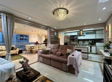 Apartamento · 137m² · 3 Quartos · 2 Vagas · 137m² - 3 suítes, andar alto, face norte, terraço gourmet integrado com a sala, 2 vagas fixas, lazer