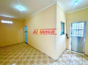 Casa · 80m² · 2 Quartos · 1 Vaga · Casa 80m², com 2 quartos para locação Parque Residencial Bambi - Guarulhos R$1.600,00