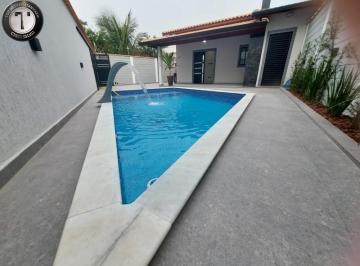 Foto 01 · Casa 3 quartos lote inteiro com piscina a venda, Itanhaém, São Paulo, bairro Campos Elíseos, sendo 1