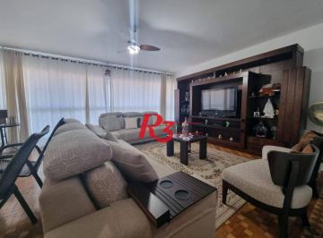 7576110f1bb5afe5c0e9b096d1d2530f915c7c9a · Apartamento com 4 dormitórios à venda, 200 m² por R$ 1.330.000,00 - Embaré - Santos/SP