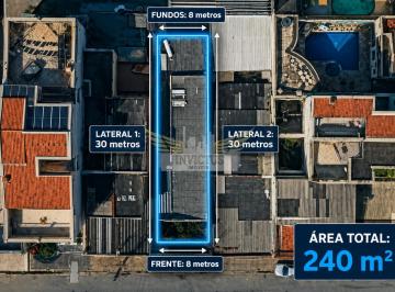 Terreno · 240m² · 2 Vagas · Terreno Comercial/Residencial para Comprar, 240m² - Vila Pires, Santo André/SP.