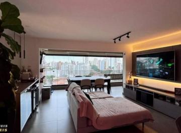 Apartamento · 116m² · 2 Quartos · 2 Vagas · Belíssimo apartamento mobiliado e decorado com 116 m² em Perdizes, sendo 2 dormitórios, 2 suítes, va