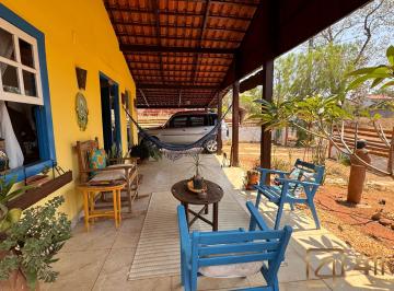 Casa de 2 quartos, Pirenópolis · PIRENÓPOLIS,  CASA RÚSTICA, EM CONDOMÍNIO DE ALTO PADRÃO, 3 QUARTOS 1 SUÍTE